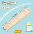 thumbnail image 2 of Miniature Dollhouse Accessories Dollhouse Wallboard Wainscot Interior Paneling Trims Wood Wainscoting for Miniature Houses Small Buildings 17.5x4.7inch Wood, 2 of 6