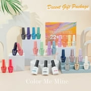 Candy Lover Gel Nail Polish Kit, 22 Colors Young Bright UV Gel Polish with Top Coat Base Coat Matte Coat, Gel Nail Polish Set Gift for Girls Women DIY Manicure