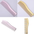 thumbnail image 2 of Electroplated Combs for Women Man Hair Comb Teasing Parting Professional Combs for Hair Stylists Comb Professional Comb, 2 of 8