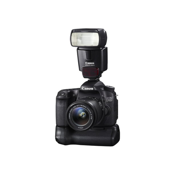 Legende glas Ramen wassen Canon EOS 70D - Digital camera - SLR - 20.2 MP - APS-C - 1080p - 7.5x  optical zoom EF-S 18-135mm IS STM lens - Wi-Fi - Walmart.com