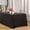 Black, variant on 50"x80" Rose Gold Sequin Tablecloth – Luxury Shimmer Rectangular Glitter Cover for Party, Cake Dessert Table, Exhibition & Events – Heavy Duty Event Tablecloth