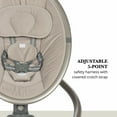 thumbnail image 6 of Monbebe 5-Mode Baby Swing with Bluetooth, Castle Point, 6 of 30