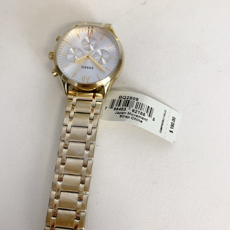 Fossil BQ2809 Fenmore Watch, Multifunction Movement, Gold  display picture 2