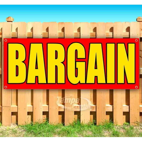 Bargain 13 oz Vinyl Banner With Metal Grommets