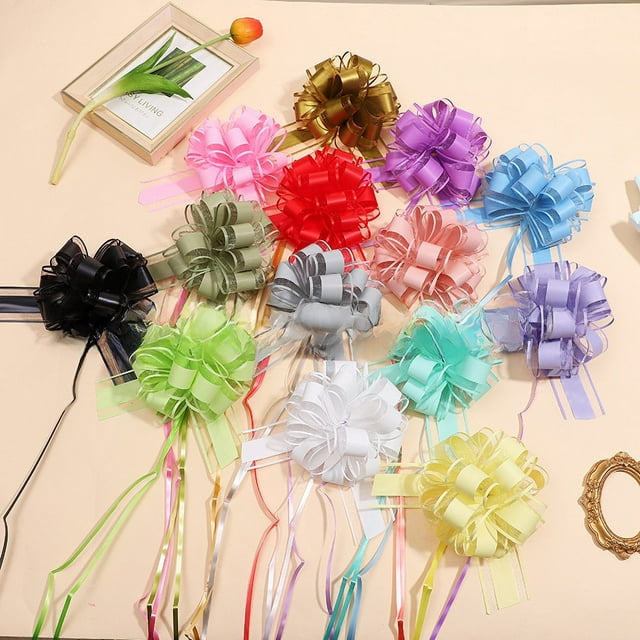 Gran bola elegante flor vacaciones regalo de Navidad decoración mano tirar flor ocho secciones flor