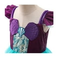 thumbnail image 5 of Girls Mermaid Dress Ariel Costume Outfit Playwear Birthday Party Cosplay Kids Summer Dress, 5 of 7