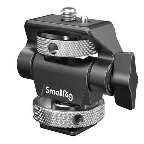 SmallRig Swivel and Tilt Holder Adjustable Monitor Holder w/Cold Shoe -2905B