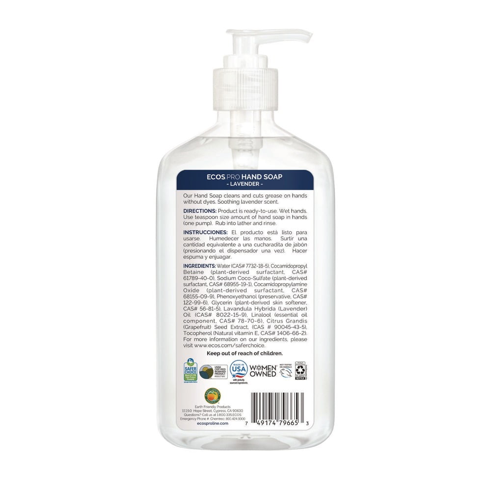 17 oz Liquid Hand Soap - Lavender (6/Carton)
