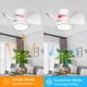 thumbnail image 4 of Ventilador de techo ocioc de 22" con luz LED silenciosa y control remoto, 4 of 8