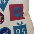 thumbnail image 3 of E by Design Jump For Joy Advent Calendar Print Outdoor Pillow, 3 of 4