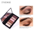 thumbnail image 2 of STAGENIUS 6 Colors Eyeshadow Palette High Pigmented Glitter Matte Eyes Shadow Portable Pocket Design #4, 2 of 8