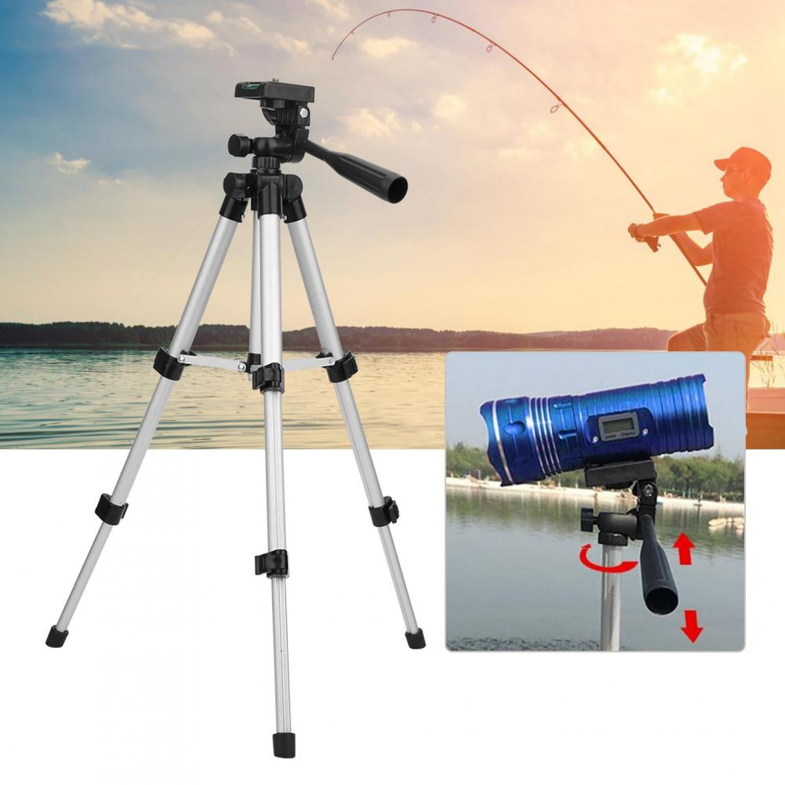 for Fishing Support Fishing Light Camera Fishing Lover Sea/Fresh Fishing 287g Silver Adjustable Fishing Stand Aluminium Alloy Multifunction Adjustable Tripod for Fishing Support Fishing Light Camera Fishing Lover Sea/Fresh Fishing 287g Silver Adjustable Fishing Stand Aluminium Alloy Multifunction Adjustable Tripod