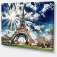 thumbnail image 2 of Magnificent Paris Eiffel TowerView - Skyline Photography Canvas Art, 2 of 3