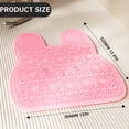 thumbnail image 5 of Shower Foot Scrubber Mat with Non-Slip Suction Cups, Shower Foot and Back Scrubber,Foot Spa Brush for Cleaning & Exfoliating, Foot Points Reflexology Mat for Relax Your Feet,12X12.8 Inch,Pink, 5 of 9