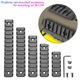 thumbnail image 2 of Rail Picatinny M Lok 5 7 9 11 13 emplacements Support de lunette Mlok Rails latéraux Picatinny en nylon Weaver, 2 of 4