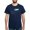Navy, variant on CafePress - Florida Keys Map Design. White T Shirt - Men's Classic Cotton T-Shirts