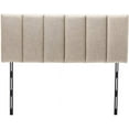 thumbnail image 6 of Yongchuang Upholstered King Headboard Foldable Linen Headboard for King/Cal King Size Bed Adjustable Height Oatmeal, 6 of 6