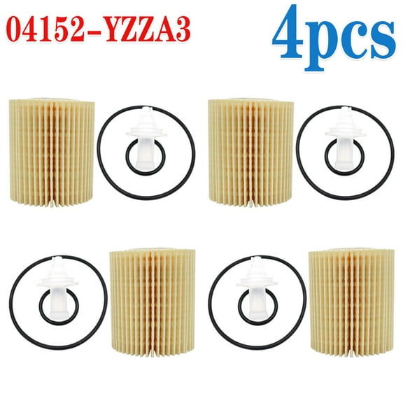 For LEXUS 2010-2013 GX460 04152-YZZA3 OIL FILTER (Pack Of 4)