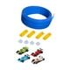 thumbnail image 5 of Pista de carreras flexible, rampa de carreras flexible de 4,9 m de largo para niños de todas las edades Azul, 5 of 8
