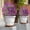 Purple, variant on PLPPYFS Artificial Flowers for Outdoors, Artificial Spike Plants with Ground Spike, Spring Decoratio, UV Resistant Faux Summer Plants, Fake Bushes Indoor Decor for Garden, Porch & Patio(22.8 in)
