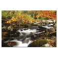 thumbnail image 1 of River Scene Ceramic Tile Mural Kitchen Backsplash Bathroom Shower, 405762-M64, 1 of 3