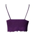thumbnail image 2 of MSJUHEG Underwear Women Womens Women With Garter Belts Bra Tops Wirefree Comfort Yoga Cami Bra Plus Size Purple L, 2 of 6
