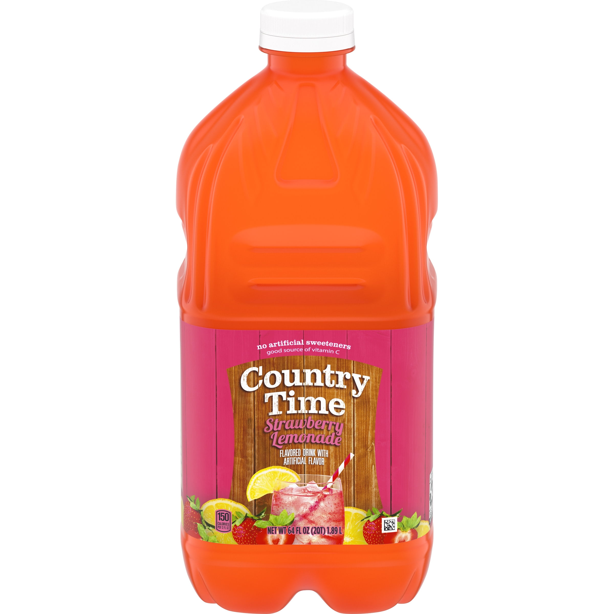 Country Time Strawberry Lemonade Artificially Flavored Drink, 64 fl oz