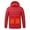 Red, variant on Horkkom Heated Jackets for Men Rechargeable USB Women Heated Vest Zip Jacket Detachable Hood, No Battery