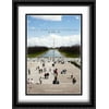 White House Down 28x36 Double Matted Large Large Black Ornate Framed Movie Poster Art Print