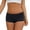 Black, variant on 3 Pack Women Underwear Breathable Mid Waist Boyshorts Ladies Panties,Beige,L