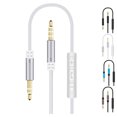 thumbnail image 4 of facefd Car Stereo System AUX Cable Computer Headphone Handsfree Phone wire control audio cable Call Wire Control 3.5mm Jack Audio Cord, 4 of 8