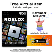 Roblox $500 eGift Card [Digital] + Exclusive Virtual Item.