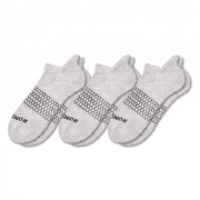 3 Pack Original's Grey Ankle Socks Size Large