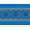 Medium Blue, variant on IBA Indianbeautifulart Red Aztec Geometric Fabric Laces For Crafts Printed Velvet&nbsp;Trim&nbsp;Fabric Sewing Border Ribbon&nbsp;Trims&nbsp;9 Yards 3 Inches