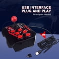thumbnail image 5 of Suitable for switch/pc/ps3/android game controller shaking table double arcade classic wired fighting joystick Gamepad, 5 of 6