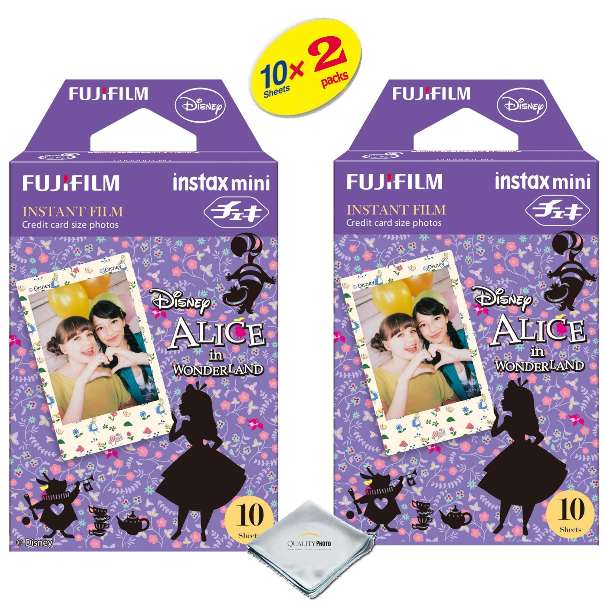Fujifilm Instax Mini 8 Instant Film 2 Pack Sheets Value Set For Fujifilm Instax Mini 8 Cameras Alice Walmart Com