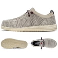 thumbnail image 5 of LARNMERN Steel Toe Shoes Men Slip On Lightweight Comfortable Lounging Walking Sneakers Steel Toe Loafers Champagne Gold 8.5, 5 of 6