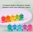 thumbnail image 3 of Juguetes de pesca con alfabetos de madera para niños, juego y letras coloridas, regalos de madera para niños en edad preescolar, juguetes educativos para bebés, 3 of 4