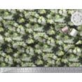 thumbnail image 2 of Soimoi Rayon Fabric Check Tie-Dye Printed Fabric 1 Yard 56 Inch Wide, 2 of 3