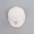 thumbnail image 2 of Otqutp Children Sports Caps Children's Sun-screen Cap Striped Beret Summer Sun Visor Hat Three Colors For 0 To 2 Years, 2 of 4