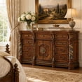 thumbnail image 2 of Michael Amini Villa Valencia Wood Dresser - Classic Chestnut, 2 of 10