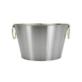 thumbnail image 4 of Better Homes & Gardens Stainless Steel Hammered Round Tub, 15 in, 4 of 7