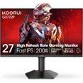 thumbnail image 1 of Koorui Monitor Para Juegos De 27 Pulgadas 1440P 200 Hz 1 Ms Pantalla Ips Rápida Hdr400 95% Dci-P3 Gama De Colores Altura/Pivote/Inclinación Ajustabilidad Tecnología De Sincronización Adaptativa Puerto, 1 of 5