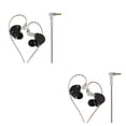 thumbnail image 4 of Sidaley Auriculares para teléfono con cable de 3,5mm, auriculares universales para juegos con cancelación de ruido, Cable largo, Cable desmontable, negro normal 2piezas, 4 of 5