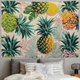 thumbnail image 2 of Orinice Pineapples Pattern Tapestry Wall Hanging Unique Style Graphic Tapestries Home Wall Decor Art for Living Room Bedroom Apartment Farmhouse Dorm 50x40inch, 2 of 6
