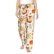 thumbnail image 1 of Balery Flower Fox Pantalones de pijama para mujer, pijamas ultraligeros, pantalones de estar por casa-Small, 1 of 6