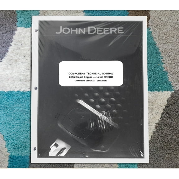 John Deere 13.5 L 6135 POWERTECH Diesel Engine Service Manual - Part Number # CTM119919