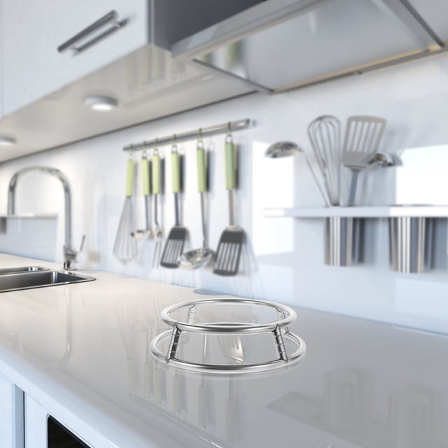 OULII 2Ud Soporte Multifuncional De Cocina En Acero Inoxidable Para Ollas Y Sartenes