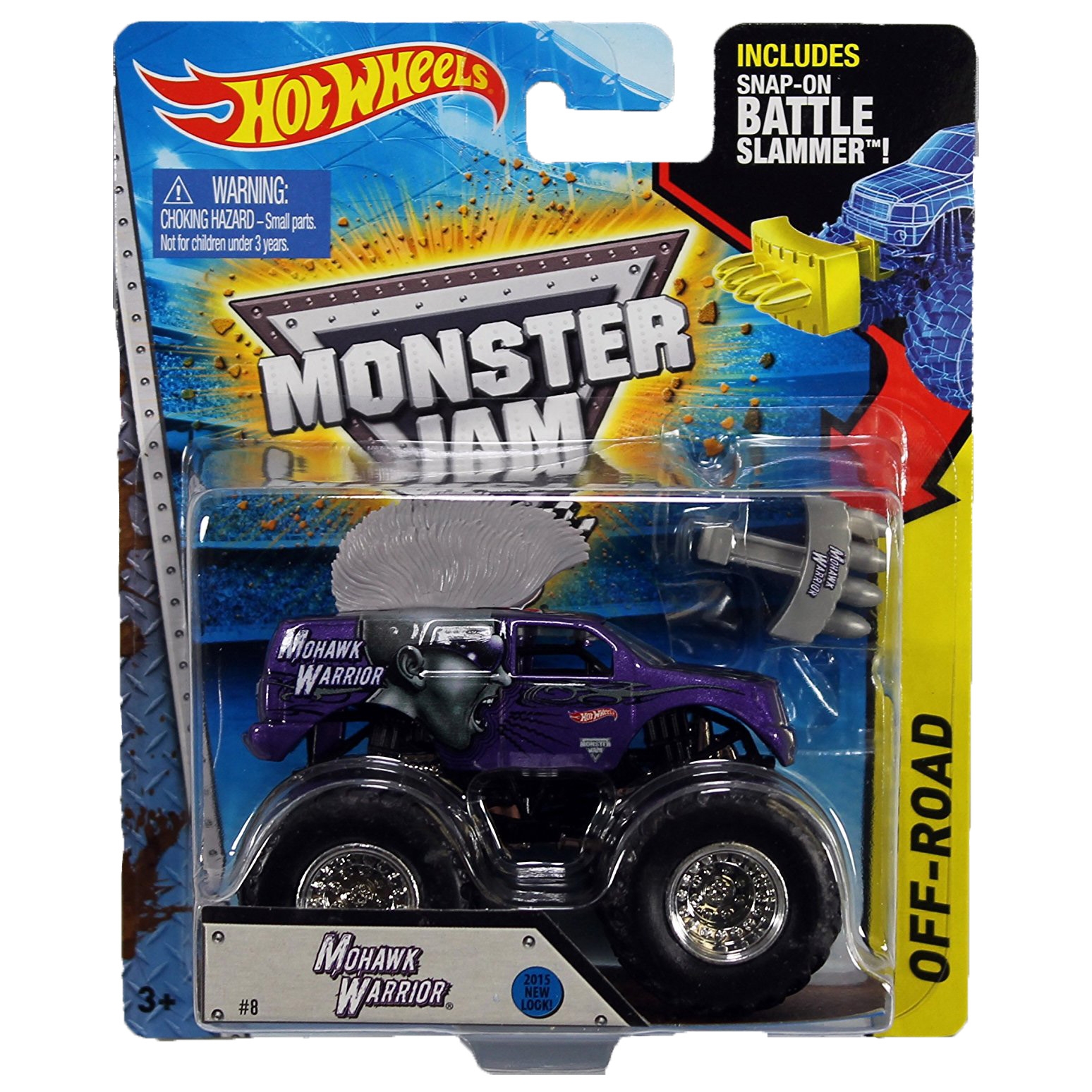 mohawk warrior monster truck toy