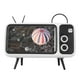 thumbnail image 2 of Altavoz retro compatible con Bluetooth Caja de sonido portátil TV Soporte para teléfono móvil (Blanco), 2 of 9